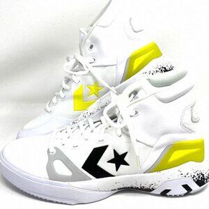 Converse G4 Hi Top White Black Lemon Venom Mesh 169512C Women's Sneakers Leather